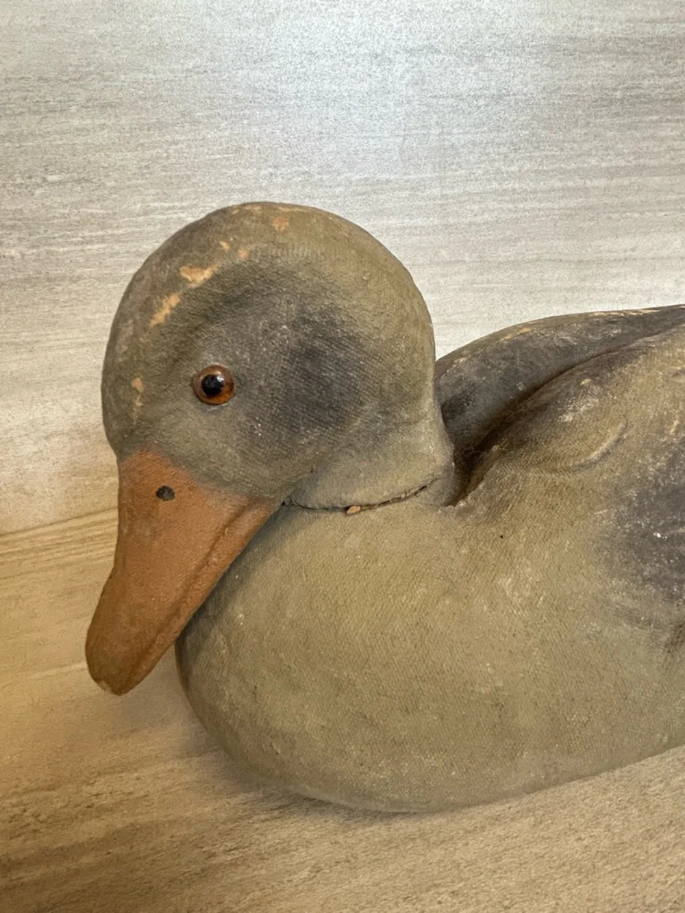 1950's Carry-Lite Paper Mache Hen Duck Decoy 13.6
